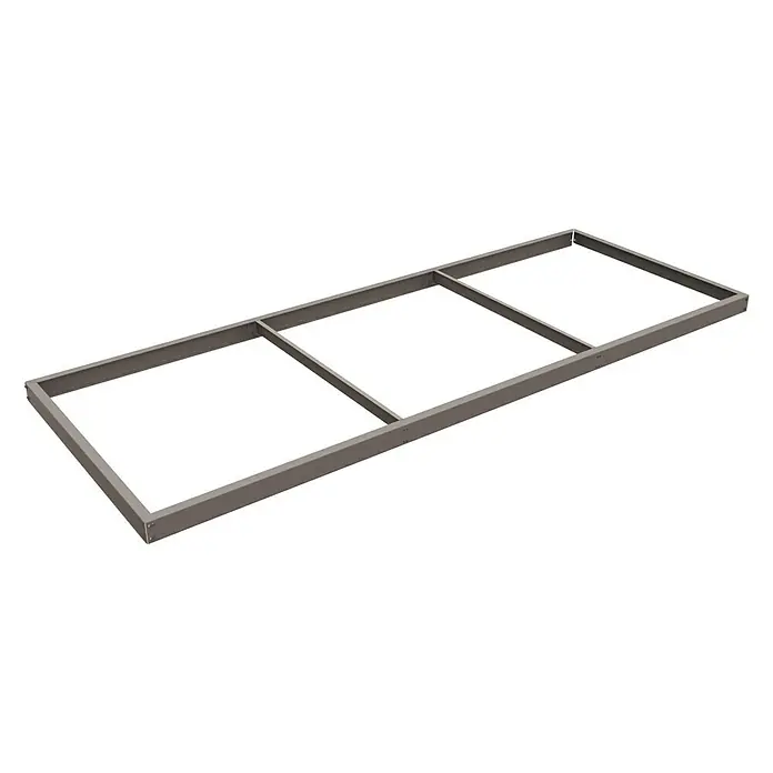 Simonrack Simonforte Estante adicional - L x An: 120 x 60 cm, Gris - Marco metálico para un mueble robusto y moderno. El marco está hecho de metal resistente y proporciona una base sólida.