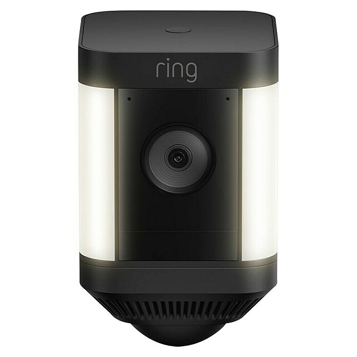 Ring Cámara de vigilancia Spotlight Cam Plus (Funciona con pilas, 1.080 píxeles (Full HD), An x Al: 7,6 x 12,6 cm, Batería) | BAUHAUS