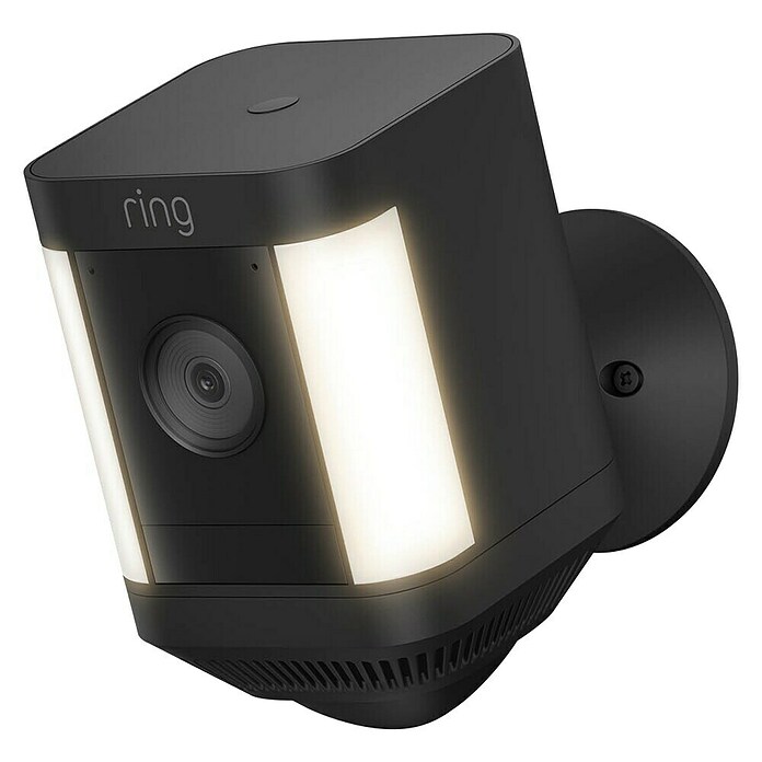 Ring Cámara de vigilancia Spotlight Cam Plus (Funciona con pilas, 1.080 píxeles (Full HD), An x Al: 7,6 x 12,6 cm, Batería) | BAUHAUS