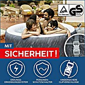 Bestway Lay-Z-Spa Mobil-Whirlpool Boracay Air Jet (Ø x H: 180 x 66 cm, Schwarz, 669 l) | BAUHAUS