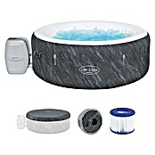 Bestway Lay-Z-Spa Mobilni masažni bazen Boracay Air Jet  (Ø x V: 180 x 66 cm, Črna, 669 l) | 8329 - Outdoor Whirlpools aufblasbar | ICIB - Whirlpools | ICI - Pools & Zubehör | IC - Freizeit im Garten | I - Stadtgarten | BAUHAUS