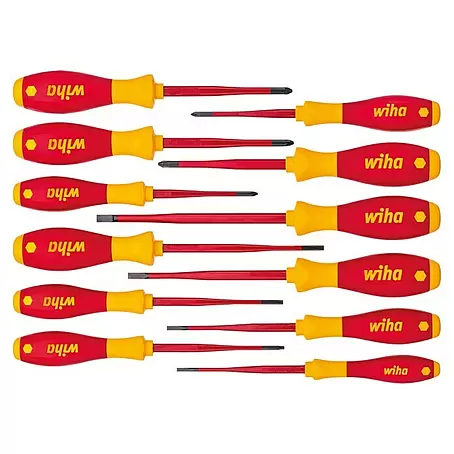 Wiha  Set de destornilladores SoftFinish Electric slimFix VDE