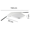 Metronic Antena exterior G-65 (32 x 150 x 7 cm) | BAUHAUS