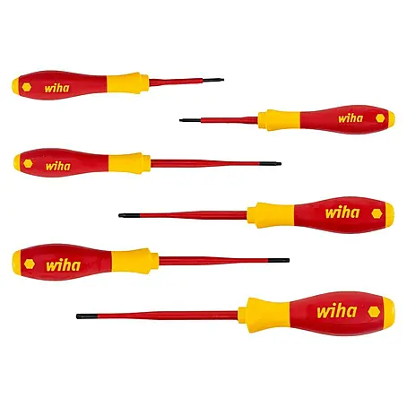 Wiha  Schraubendreher-Set SoftFinish Electric slimFix VDE