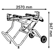 Bosch Professional Säge- & Arbeitstisch GTA 2500 W (Traglast: 180 kg)