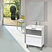Conjunto de mueble de baño Laura (60 cm, Blanco)