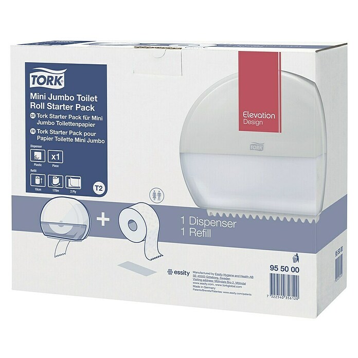 Tork Starter Pack für Mini Jumbo Toilettenpapier