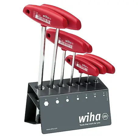 Wiha Stiftschlüsselsatz T-HANDLE-CLASSIC mit Quergriff