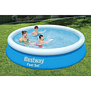 Bestway Quick-Up-Pool Fast Set (Ø x H: 366 x 76 cm, Blau)