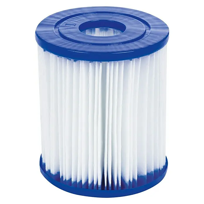 Bestway Quick-Up-Pool Fast Set - Ø x H: 366 x 76 cm, Blau - Weißer Poolfilter mit blauen Kanten. Er hält das Wasser sauber und klar für ein erfrischendes Badeerlebnis.