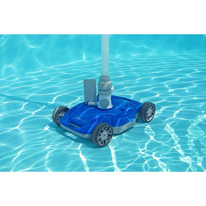 Bestway Flowclear Poolroboter AquaDrift (Hydraulisch, Passend für: Kartuschenfilterpumpen und Sandfilteranlagen mit 5.678 - 12.113 l/h Durchflussmenge, Filterleistung: 12.113 l/h) | BAUHAUS