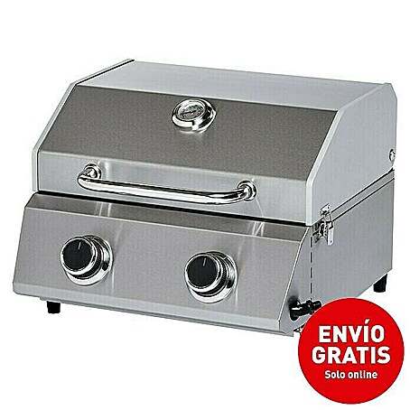 Grillstar Barbacoa de gas de mesa Atlanta 200 T (Superficie de la parrilla (An x Pr): 40 x 33 cm, 4,4 kW, Número de quemadores: 2)
