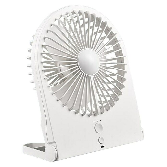 Trio Leuchten Namizni ventilator Breezy  (Bela) | 3439 - Tisch/Standventilatoren Marke | CBLA - Ventilatoren Marke | CBL - Ventilatoren | CB - Elektroinstallation | C - Elektro | BAUHAUS