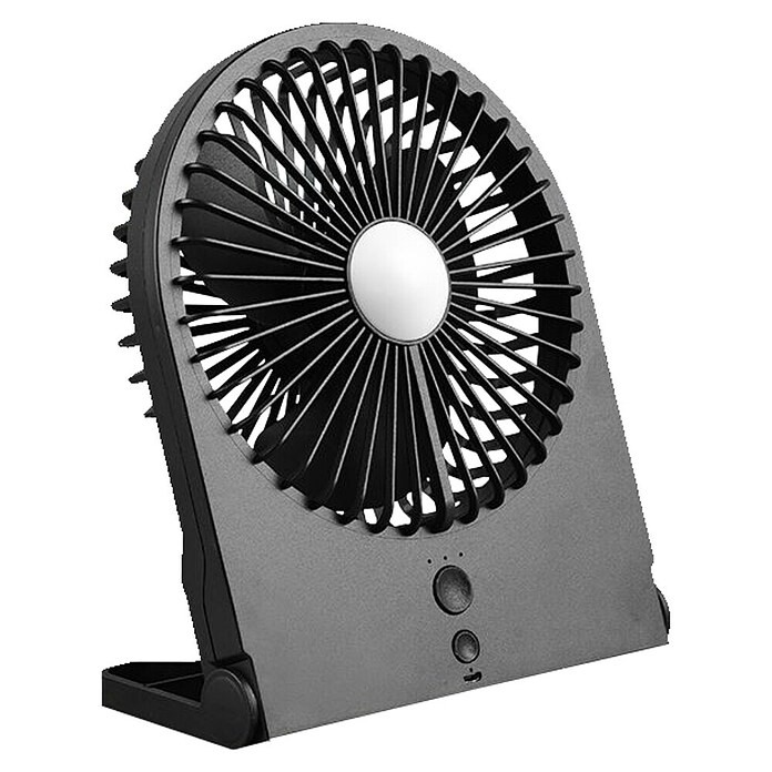 Trio Leuchten Namizni ventilator Breezy  (Črna) | 3439 - Tisch/Standventilatoren Marke | CBLA - Ventilatoren Marke | CBL - Ventilatoren | CB - Elektroinstallation | C - Elektro | BAUHAUS