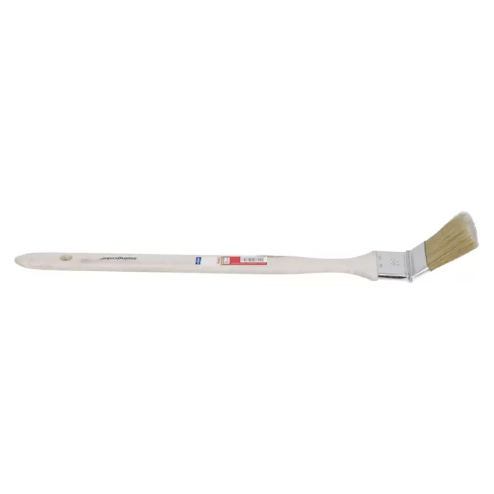 swingcolor Premium Heizkörperpinsel - Breite Borsten: 50 mm, Kunststoffborsten, Naturholz