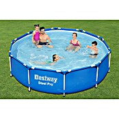 Bestway Opzetzwembad Steel Pro Set 305 (Ø x h: 305 x 76 cm, Blauw, 4.678 l) | BAUHAUS