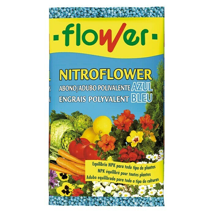 Flower Abono azul polivalente Nitroflower (750 g)