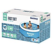 Bestway Opblaasbaar zwembad Fast (Ø x h: 244 x 61 cm, Blauw, 1.880 l) | BAUHAUS