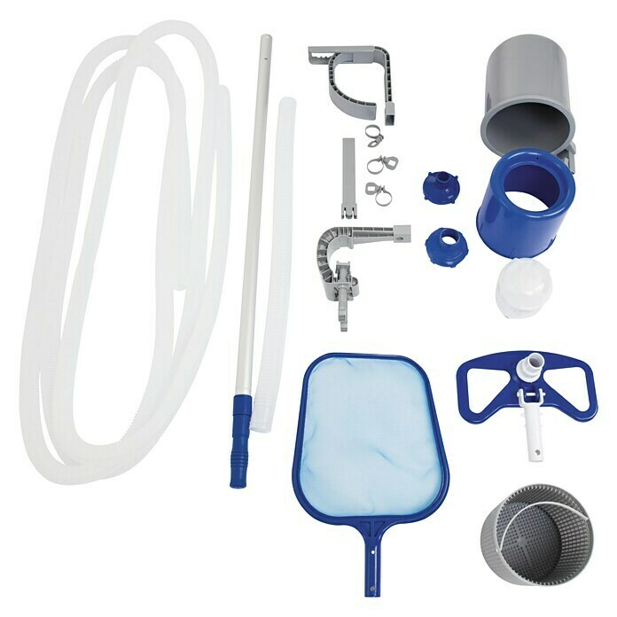 Bestway Flowclear Reinigingsset (Met telescoopsteel, Totale omvang: 5 -delig) | BAUHAUS
