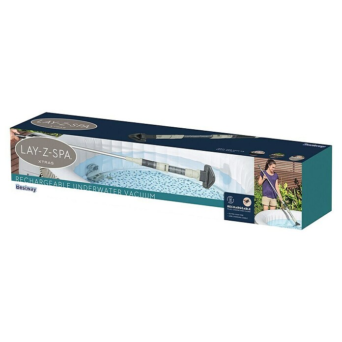 Bestway Lay-Z-Spa Usisivač za bazen  (Trajanje pogona: 50 min, Duljina: 150 cm) | BAUHAUS