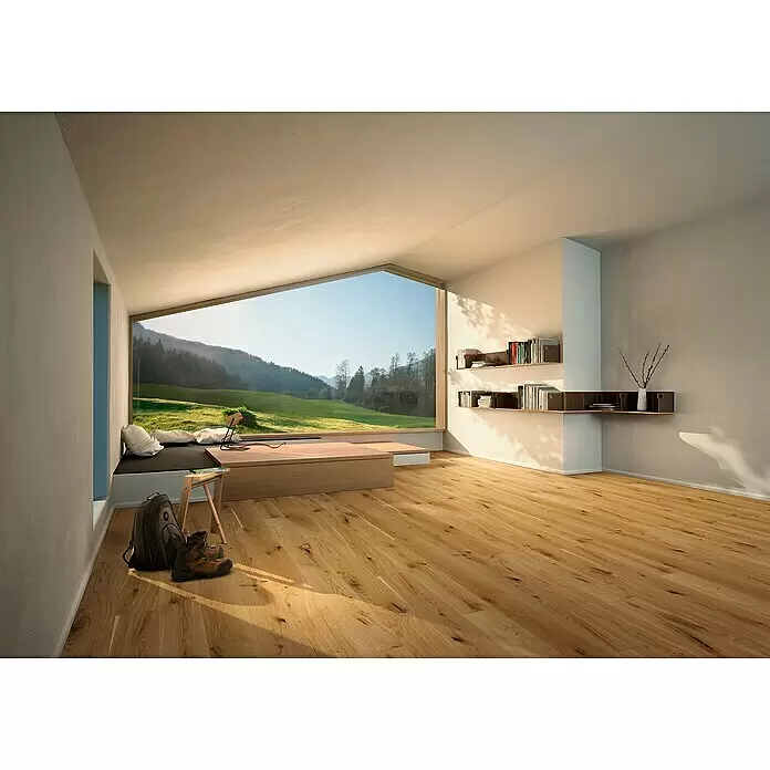 Parador Parkettmuster Basic Eiche Naturöl - 200 x 185 x 11,5 mm, Landhausdiele - Stimmungsaufnahme