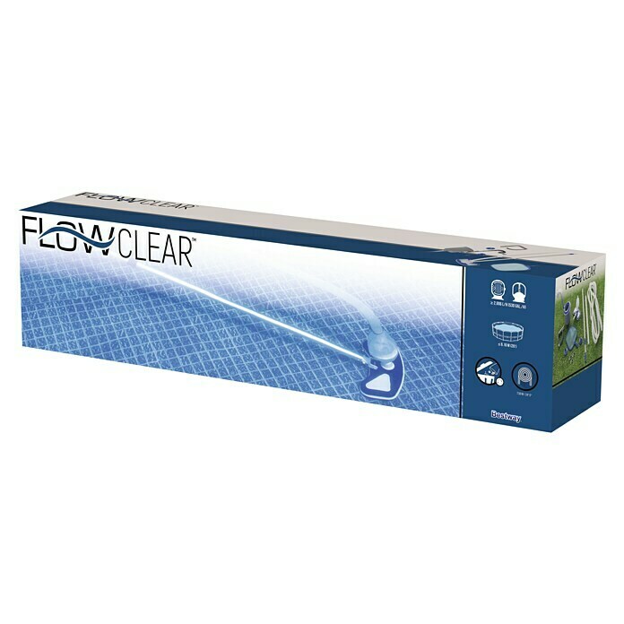 Bestway Flowclear Reinigingsset (Met telescoopsteel, Totale omvang: 5 -delig) | BAUHAUS