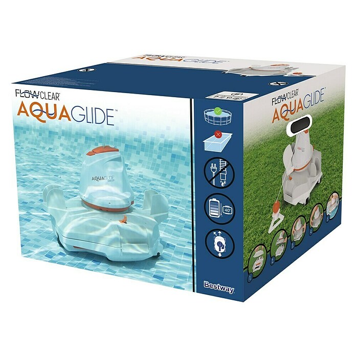 Bestway Flowclear Zwembadrobot Aquaglide (Met accuvoeding) | BAUHAUS