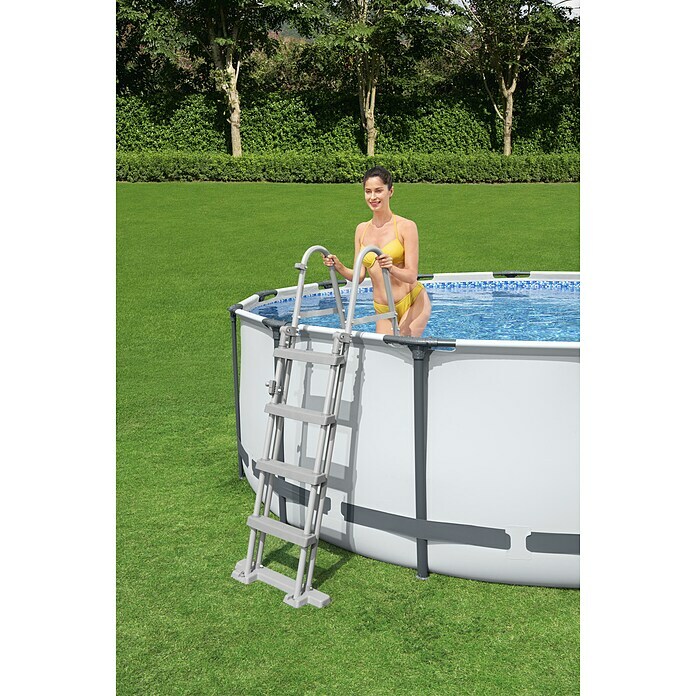 Bestway Flowclear Poolleiter (Passend für: Pools bis 122 cm Höhe, Stahl) | BAUHAUS