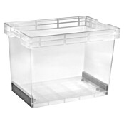 Aufbewahrungsbox Heavy XL (L x B x H: 60 x 40 x 40 cm, Kunststoff, Transparent) | BAUHAUS