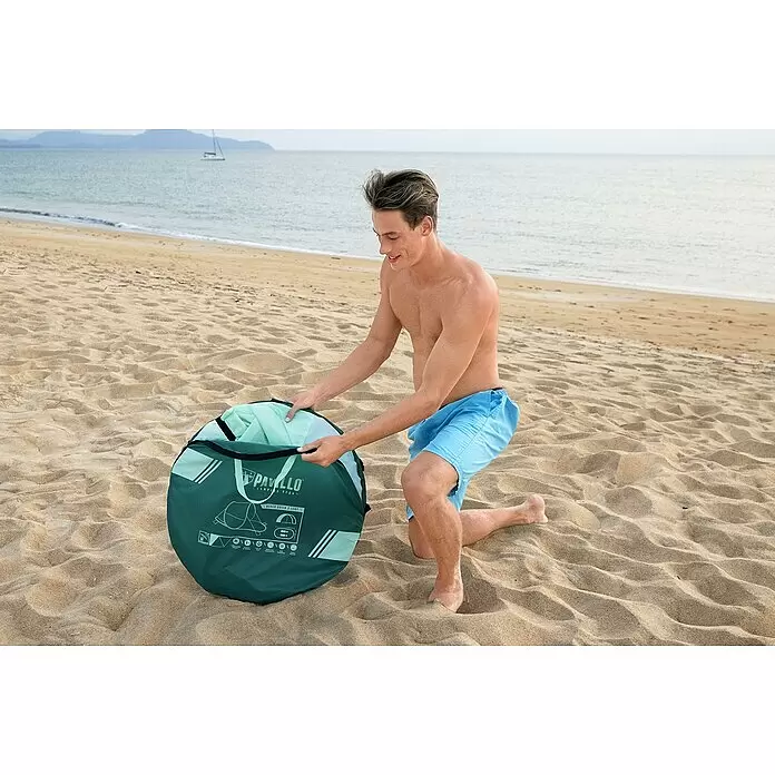 Bestway Pavillo Pop-Up StrandmuschelL x B x H: 200 x 120 x 90 cm, Türkis