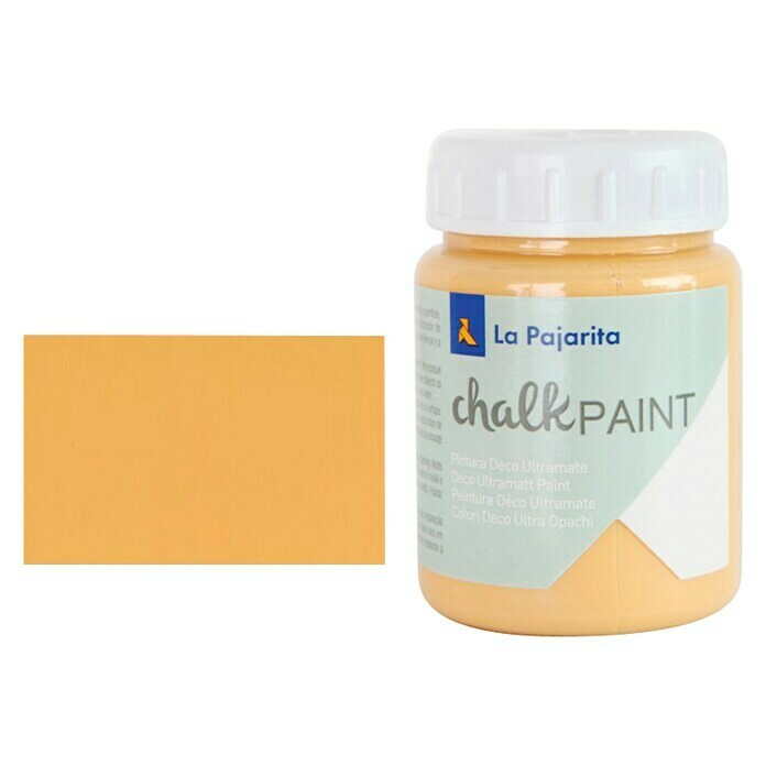 La Pajarita Pintura de tiza Chalk Paint Ocre Sahara (75 ml, Mate)