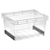 Aufbewahrungsbox Heavy S (L x B x H: 40 x 30 x 20 cm, Kunststoff, Transparent) | BAUHAUS