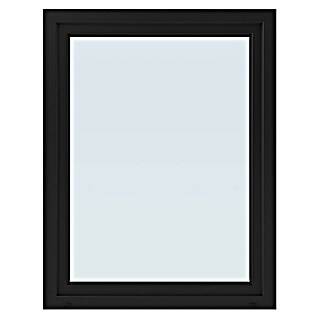 Solid Elements Kunststofffenster Basic (105 x 135 cm, DIN Anschlag: Rechts, Außen: Anthrazit, Innen: Weiß)