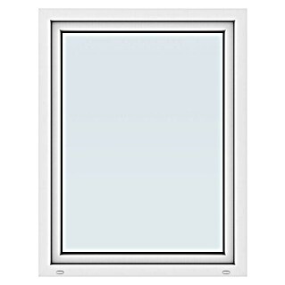 Solid Elements Kunststofffenster New Basic (105 x 135 cm, DIN Anschlag: Links, Weiß)