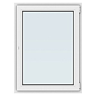 Solid Elements Kunststofffenster New Basic (90 x 120 cm, DIN Anschlag: Rechts, Weiß)