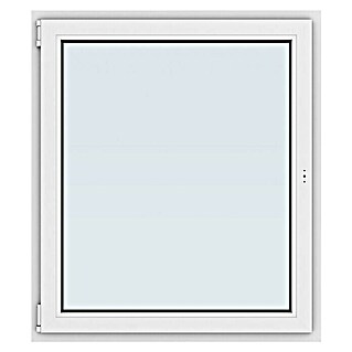 Solid Elements Kunststofffenster New Basic (105 x 120 cm, DIN Anschlag: Links, Weiß)