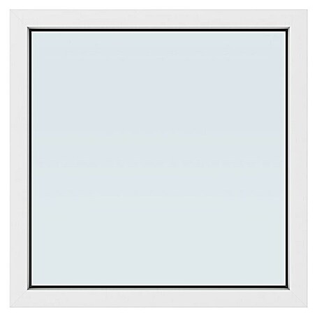 Solid Elements Kunststofffenster New Basic (100 x 100 cm, Weiß)