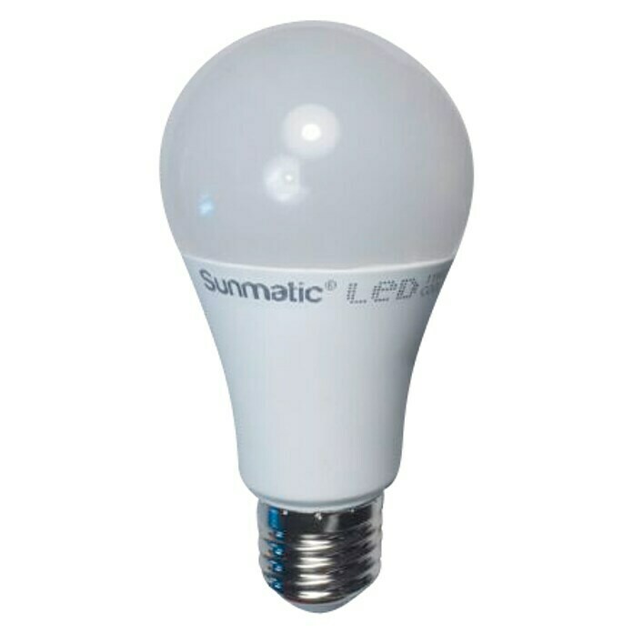 Sunmatic Bombilla LED (2 uds., E27, 11 W, Color de luz: Blanco neutro, No regulable)