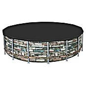 Bestway Afdekzeil voor zwembaden Steel Pro 488 (Diameter: 493 cm, Materiaal: Kunststof) | BAUHAUS