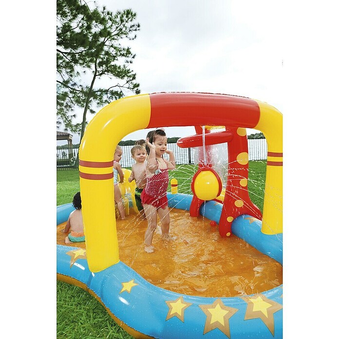 Bestway Kinderzwembad (l x b x h: 436 x 213 x 117 cm, 314 l, Meerkleurig) | BAUHAUS