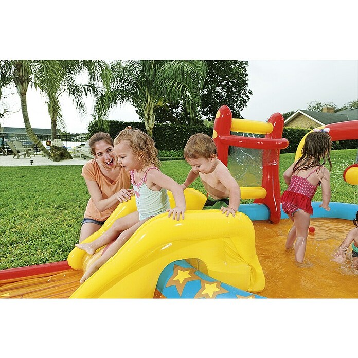 Bestway Kinderzwembad (l x b x h: 436 x 213 x 117 cm, 314 l, Meerkleurig) | BAUHAUS