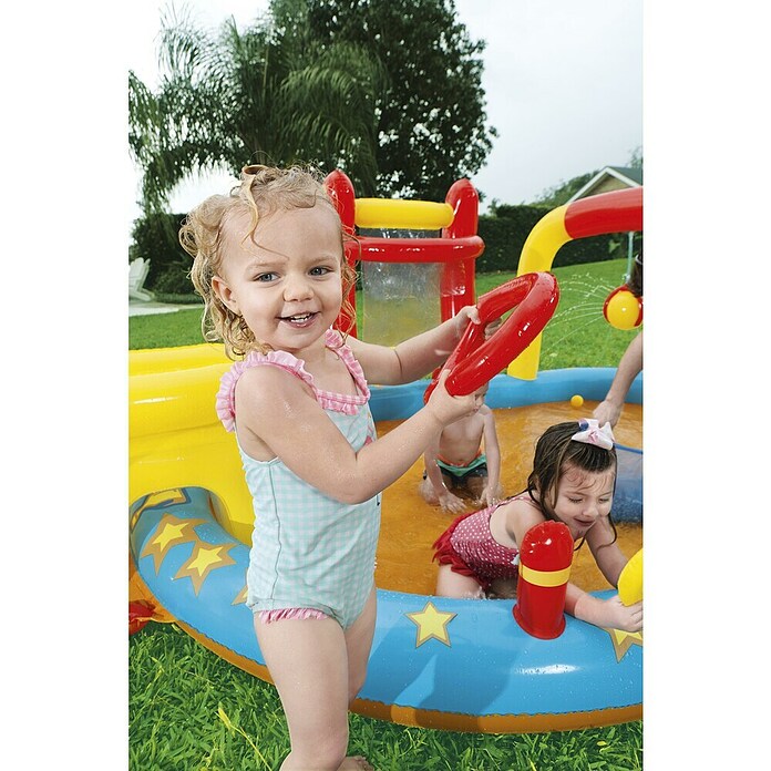 Bestway Kinderzwembad (l x b x h: 436 x 213 x 117 cm, 314 l, Meerkleurig) | BAUHAUS
