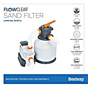 Bestway Flowclear Sandfilteranlage (Filterleistung: 8.327 l/h, Passend für Poolgröße: 51.400 l) | BAUHAUS