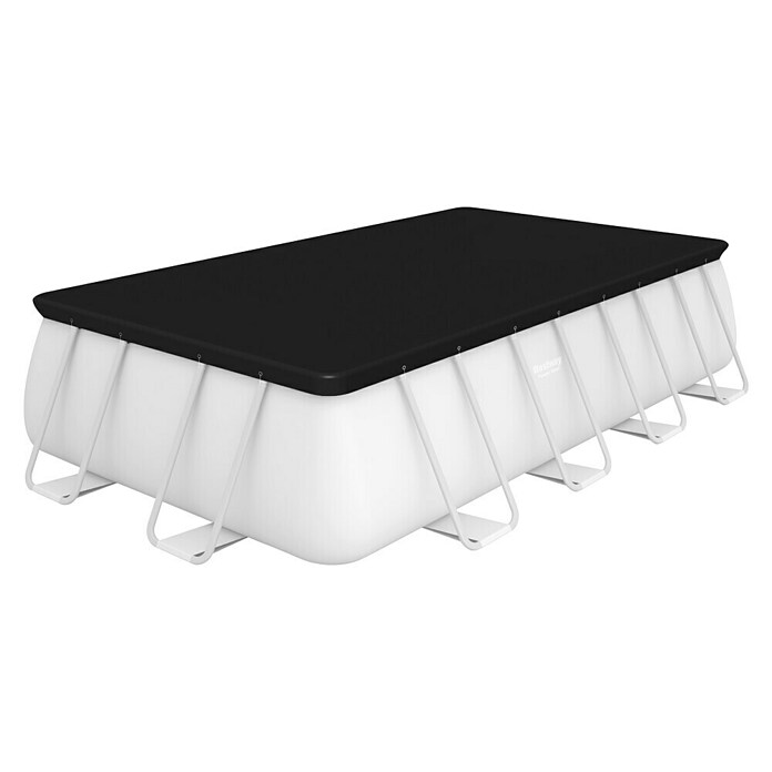 Bestway Opzetzwembad Steel Pro Max Set 488 (l x b x h: 488 x 244 x 122 cm, Grijs, 11.532 l) | BAUHAUS