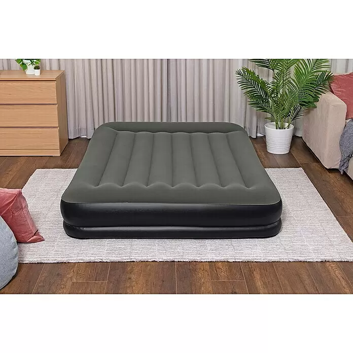 Bestway Luftbett Double - L x B x H: 203 x 152 x 36 cm, Integriertes Kopfkissen - Stimmungsaufnahme