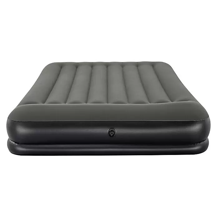 Bestway Luftbett Double - L x B x H: 203 x 152 x 36 cm, Integriertes Kopfkissen - Ansicht von oben