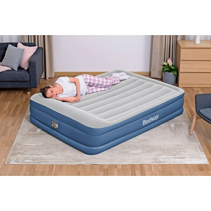 Bestway Luftbett Vento (L x B x H: 203 x 152 x 46 cm, Integrierte Luftpumpe) | BAUHAUS