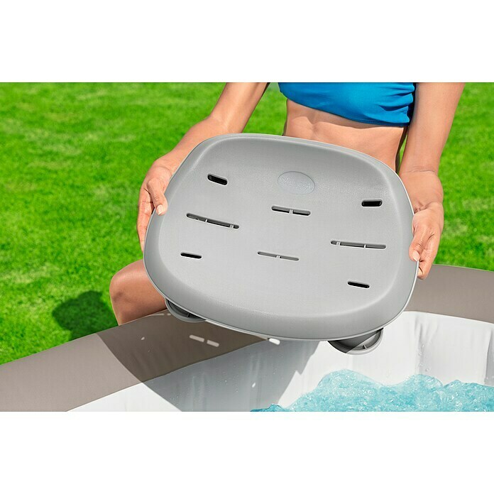 Bestway Lay-Z-Spa Sitz (L x B x H: 40,8 x 31,5 x 20 cm, Grau, Kunststoff) | BAUHAUS