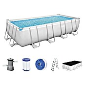 Bestway Opzetzwembad Steel Pro Max Set 488 (l x b x h: 488 x 244 x 122 cm, Grijs, 11.532 l) | BAUHAUS