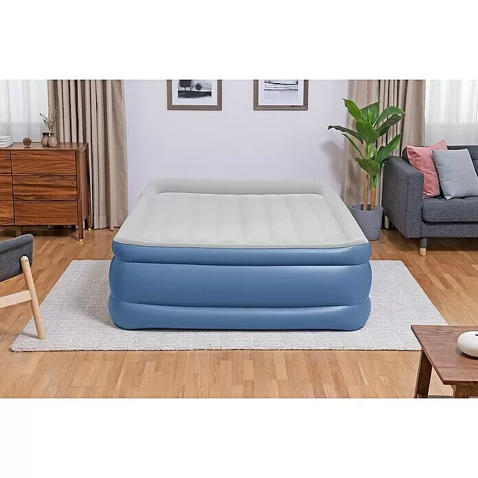 Bestway Luftbett Vento - L x B x H: 203 x 152 x 56 cm, Integrierte Luftpumpe - Stimmungsaufnahme